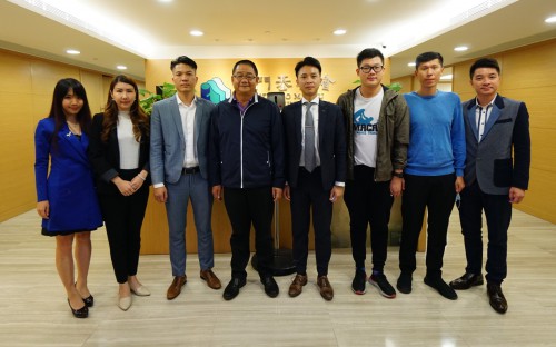 本會行政委員會吳志良主席與澳門河源市青年委員會一行合影