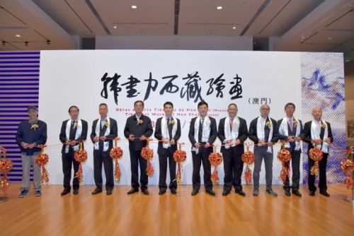 Foi inaugurada a Exposição das Obras de Arte Tibetana de Han Shuli (Macau)