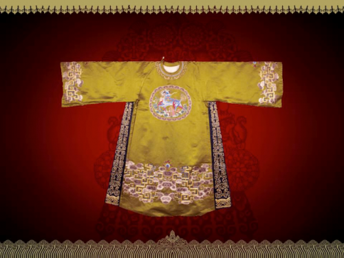 Vestuário de cerimónia de altos oficiais das dinastias