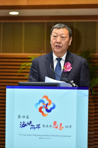 Sr. Niu Gensheng, Vice-presidente da Aliança de Caridade da China