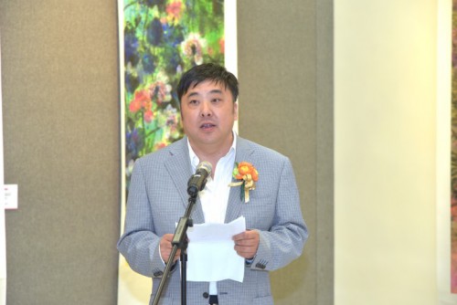作者江源致詞